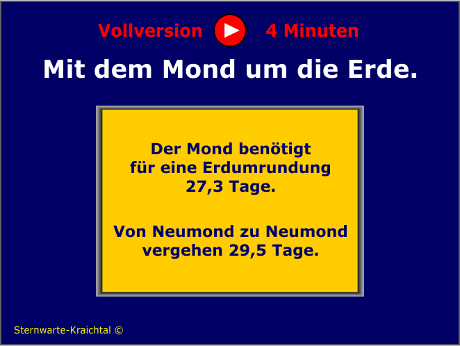 Animation von Neumod zu Neumond 4Min.