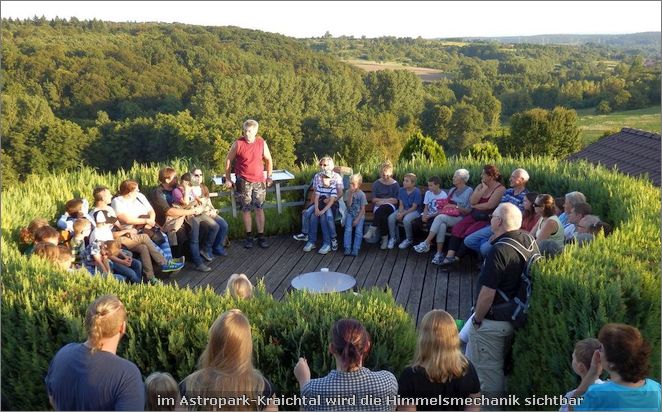 das Universum im Allgemeinen, Himmelskunde im Astropark-Kraichtal