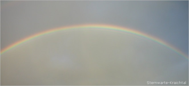Regenbogen, Ausschnitt vom oberen Teil