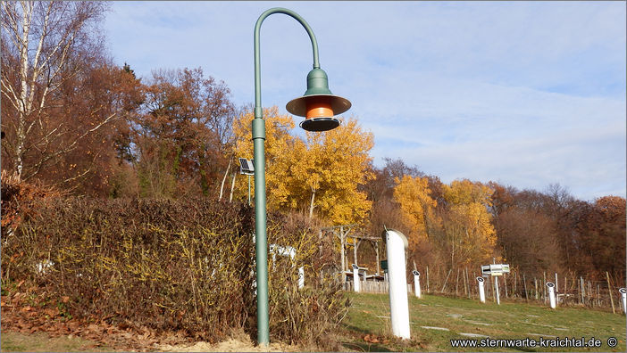 Strassenlampe Futterlampe