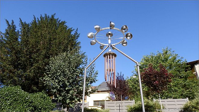 Windspiel im Garten